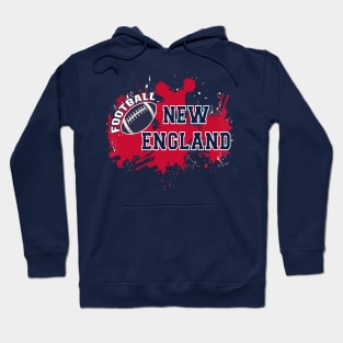 New England Football Retro Vintage Boston For Game Day Hoodie